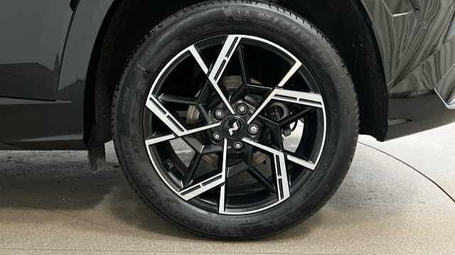 Hyundai TUCSON 1.6 T-GDi MHEV N Line S SUV 5dr Petrol Hybrid DCT Euro 6 (s/s) (160 ps) Black