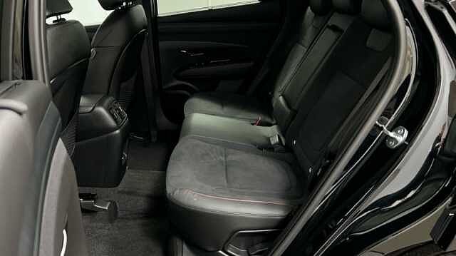 Hyundai TUCSON 1.6 T-GDi MHEV N Line S SUV 5dr Petrol Hybrid DCT Euro 6 (s/s) (160 ps) Black