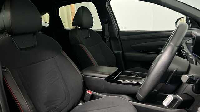Hyundai TUCSON 1.6 T-GDi MHEV N Line S SUV 5dr Petrol Hybrid DCT Euro 6 (s/s) (160 ps) Black