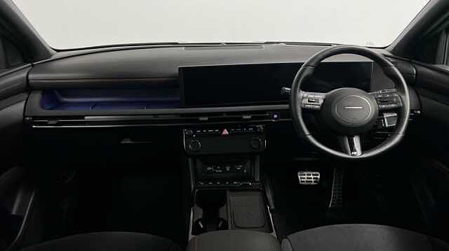 Hyundai TUCSON 1.6 T-GDi MHEV N Line S SUV 5dr Petrol Hybrid DCT Euro 6 (s/s) (160 ps) Black