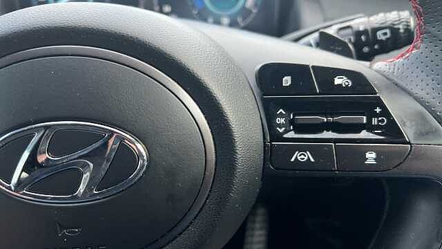 Hyundai TUCSON 1.6 h T-GDi N Line S SUV 5dr Petrol Hybrid Auto Euro 6 (s/s) (230 ps) Serenity White