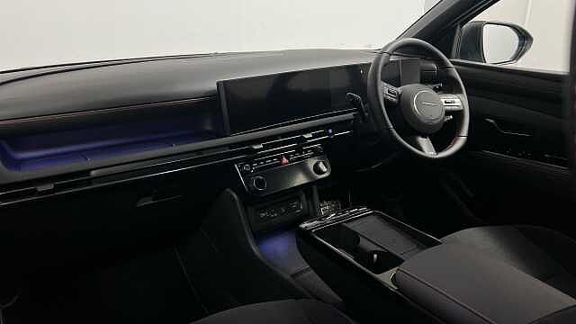 Hyundai TUCSON 1.6 T-GDi N Line SUV 5dr Petrol Hybrid Auto Euro 6 (s/s) (215 ps) SHIMMERING SILVER