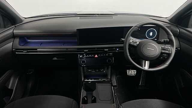 Hyundai TUCSON 1.6 T-GDi N Line SUV 5dr Petrol Hybrid Auto Euro 6 (s/s) (215 ps) SHIMMERING SILVER