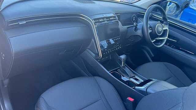Hyundai TUCSON 1.6 T-GDi MHEV SE Connect SUV 5dr Petrol Hybrid DCT Euro 6 (s/s) (150 ps) Atlas White