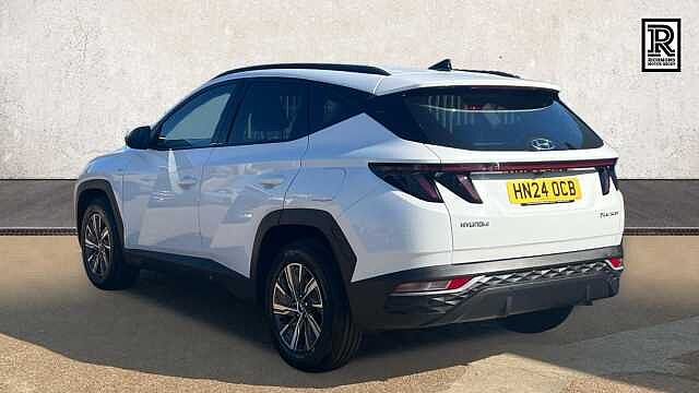 Hyundai TUCSON 1.6 T-GDi MHEV SE Connect SUV 5dr Petrol Hybrid DCT Euro 6 (s/s) (150 ps) Atlas White