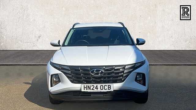 Hyundai TUCSON 1.6 T-GDi MHEV SE Connect SUV 5dr Petrol Hybrid DCT Euro 6 (s/s) (150 ps) Atlas White