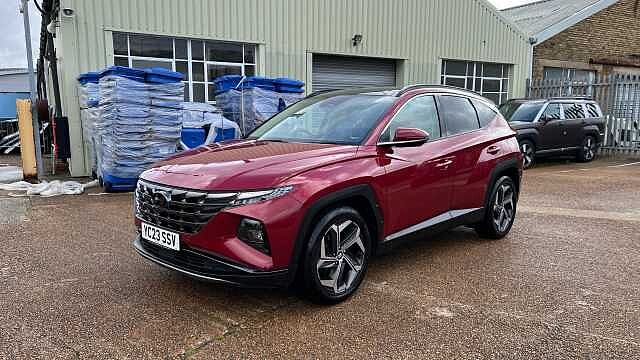 Hyundai TUCSON 1.6 T-GDi Ultimate SUV 5dr Petrol Manual Euro 6 (s/s) (150 ps) Red