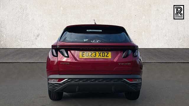 Hyundai TUCSON 1.6 T-GDi MHEV SE Connect SUV 5dr Petrol Hybrid DCT Euro 6 (s/s) (150 ps) Red
