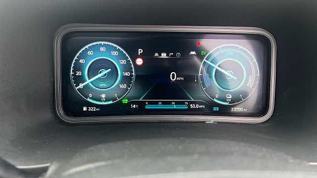Hyundai KONA 1.6 h-GDi Ultimate SUV 5dr Petrol Hybrid DCT Euro 6 (s/s) (141 ps) Grey