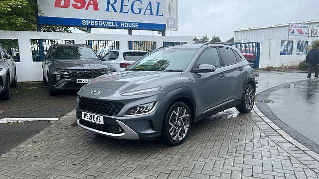 Hyundai KONA 1.6 h-GDi Ultimate SUV 5dr Petrol Hybrid DCT Euro 6 (s/s) (141 ps) Grey