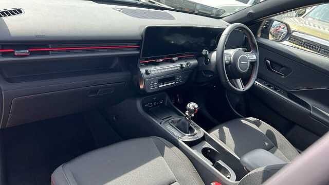Hyundai KONA 1.6 T-GDi N Line SUV 5dr Petrol Manual Euro 6 (s/s) (138 ps) Black