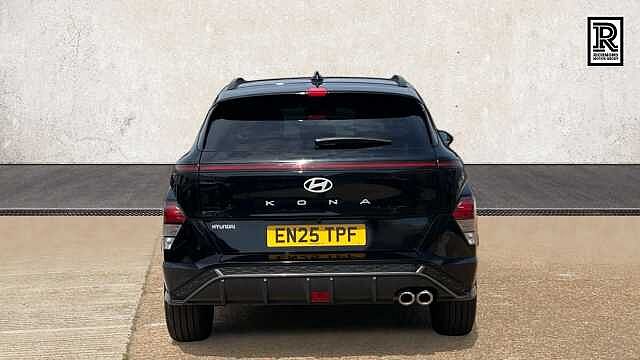 Hyundai KONA 1.6 T-GDi N Line SUV 5dr Petrol Manual Euro 6 (s/s) (138 ps) Black