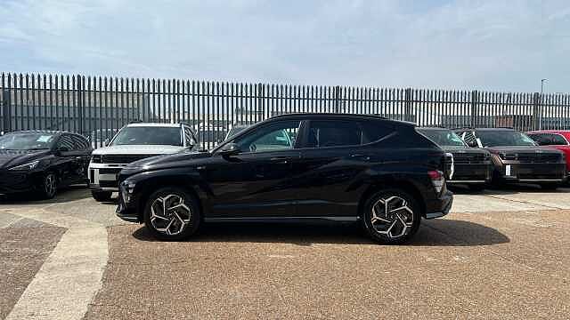 Hyundai KONA 1.6 T-GDi N Line SUV 5dr Petrol Manual Euro 6 (s/s) (138 ps) Black