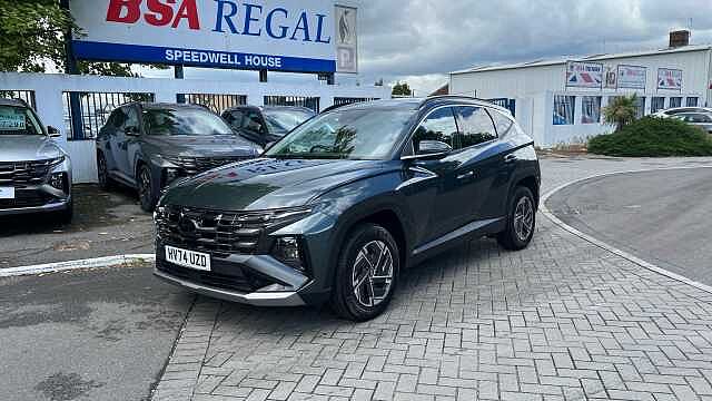 Hyundai TUCSON 1.6 T-GDi Advance SUV 5dr Petrol Hybrid Auto Euro 6 (s/s) (215 ps) Cyprs Green Prl