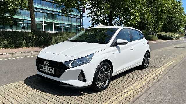 Hyundai I20 1.0 T-GDi MHEV SE Connect Hatchback 5dr Petrol Hybrid Manual Euro 6 (s/s) (100 p Atlas White