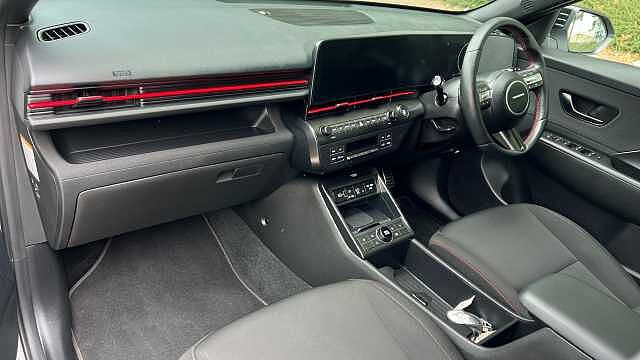 Hyundai KONA 1.6 h-GDi N Line SUV 5dr Petrol Hybrid DCT Euro 6 (s/s) (129 ps) Atlas White