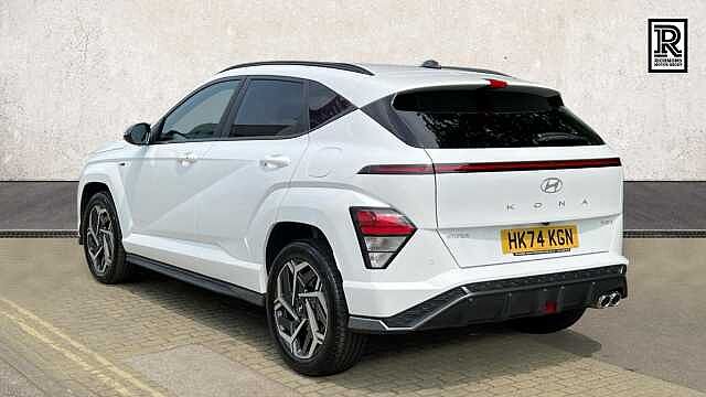 Hyundai KONA 1.6 h-GDi N Line SUV 5dr Petrol Hybrid DCT Euro 6 (s/s) (129 ps) Atlas White