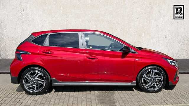 Hyundai I20 1.0 T-GDi N Line S Hatchback 5dr Petrol Manual Euro 6 (s/s) (100 ps) Dragon Red