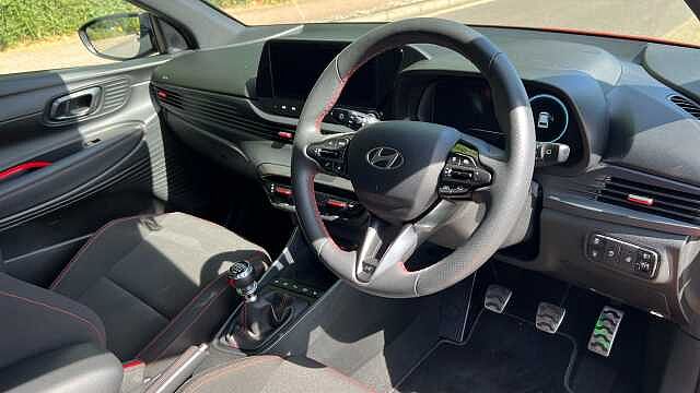 Hyundai I20 1.0 T-GDi N Line S Hatchback 5dr Petrol Manual Euro 6 (s/s) (100 ps) Dragon Red