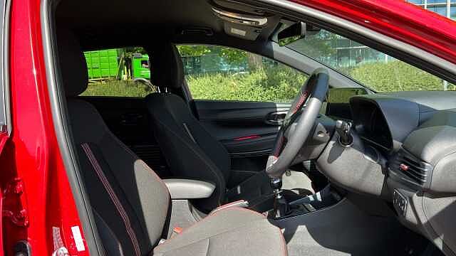 Hyundai I20 1.0 T-GDi N Line S Hatchback 5dr Petrol Manual Euro 6 (s/s) (100 ps) Dragon Red