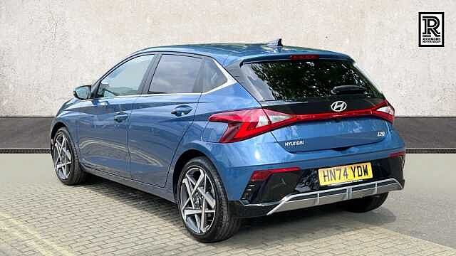 Hyundai I20 1.0 T-GDi Ultimate Hatchback 5dr Petrol DCT Euro 6 (s/s) (100 ps) Vibrant Blue