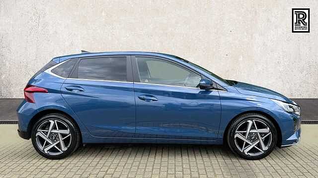 Hyundai I20 1.0 T-GDi Ultimate Hatchback 5dr Petrol DCT Euro 6 (s/s) (100 ps) Vibrant Blue