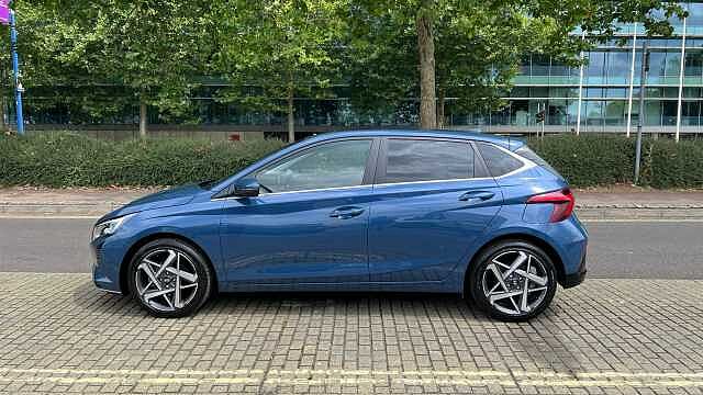 Hyundai I20 1.0 T-GDi Ultimate Hatchback 5dr Petrol DCT Euro 6 (s/s) (100 ps) Vibrant Blue