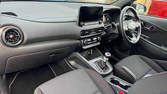Hyundai KONA 1.0 T-GDi MHEV N Line SUV 5dr Petrol Hybrid Manual Euro 6 (s/s) (120 ps) Surfy Blue
