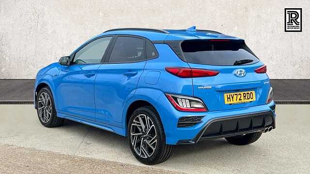 Hyundai KONA 1.0 T-GDi MHEV N Line SUV 5dr Petrol Hybrid Manual Euro 6 (s/s) (120 ps) Surfy Blue