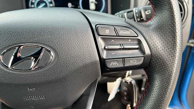 Hyundai KONA 1.0 T-GDi MHEV N Line SUV 5dr Petrol Hybrid Manual Euro 6 (s/s) (120 ps) Surfy Blue