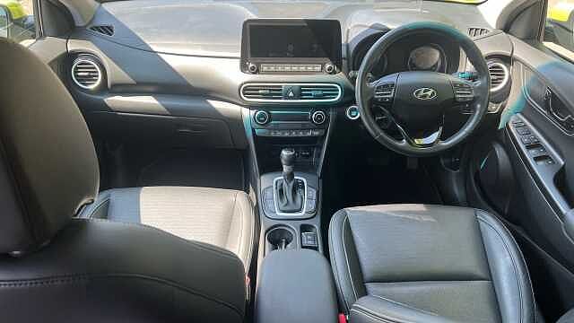 Hyundai KONA 1.6 h-GDi Premium SE SUV 5dr Petrol Hybrid DCT Euro 6 (s/s) (141 ps) Yellow